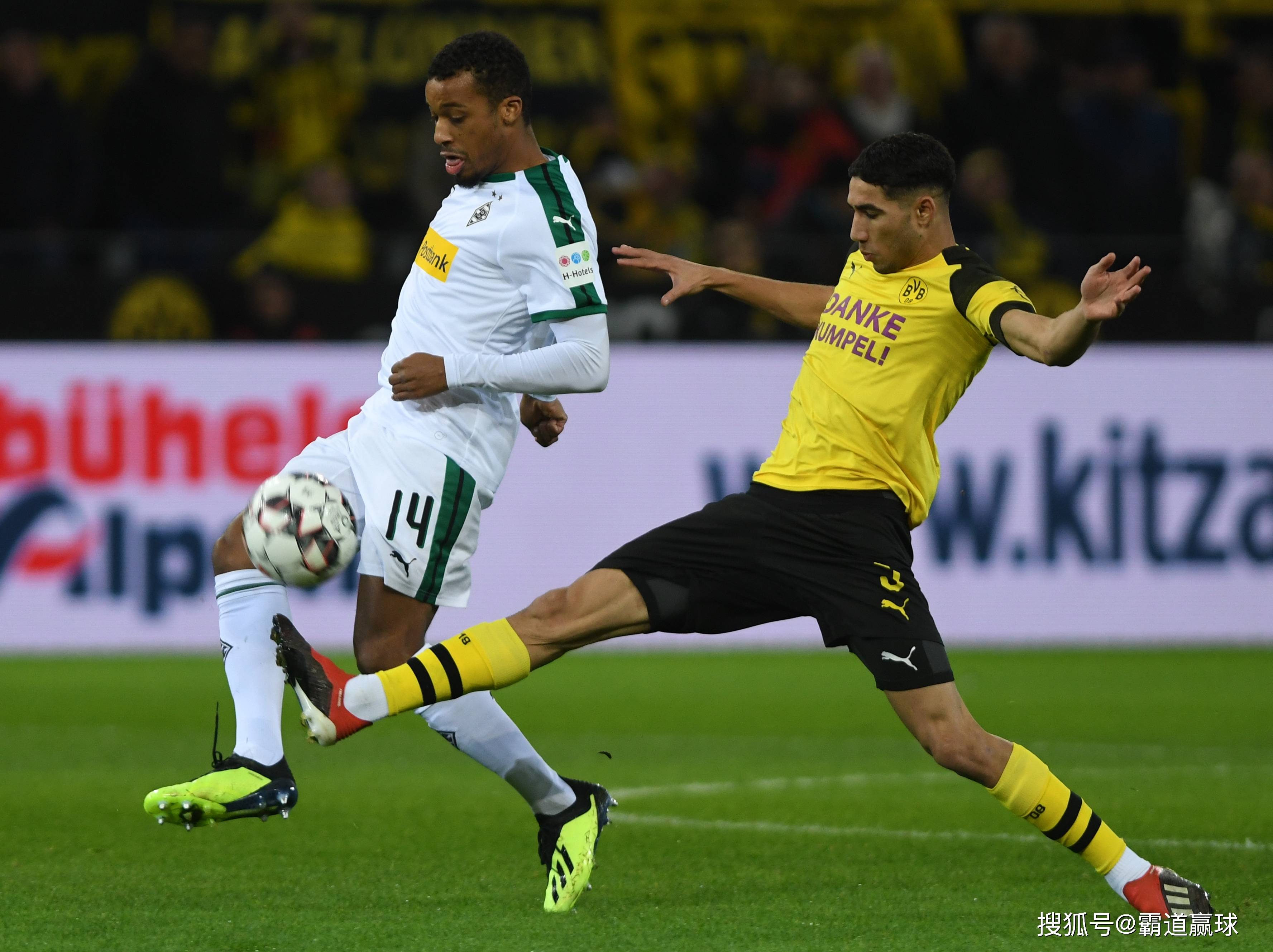 门兴格拉德巴赫客场战胜多特蒙德，豪取三分